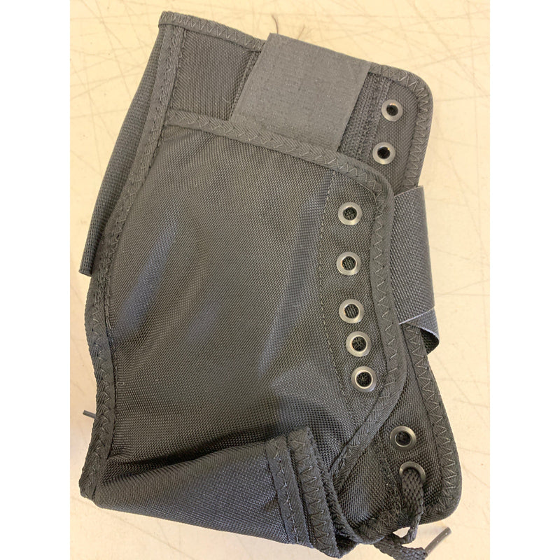 Swede-O Ankle Lok Support with Knit Tongue, Extra Large Ankle Brace Black