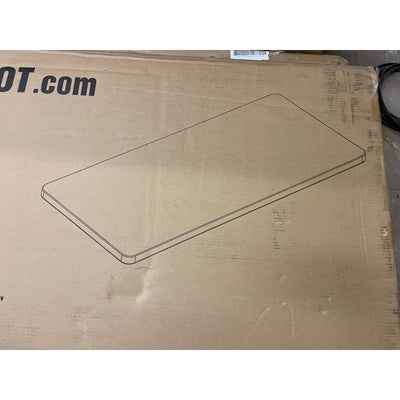 FLEXISPOT Desk Top ONLY No Frame 48" x 30" x 1" LIGHT BROWN WOOD SEE DETAILS