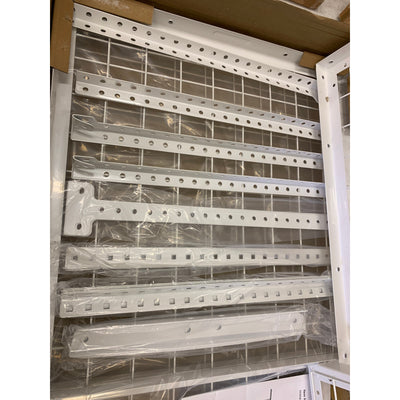 FLEXIMOUNTS 4'X8' Heavy Duty Overhead Adjustable Ceiling Storage w Hook Set