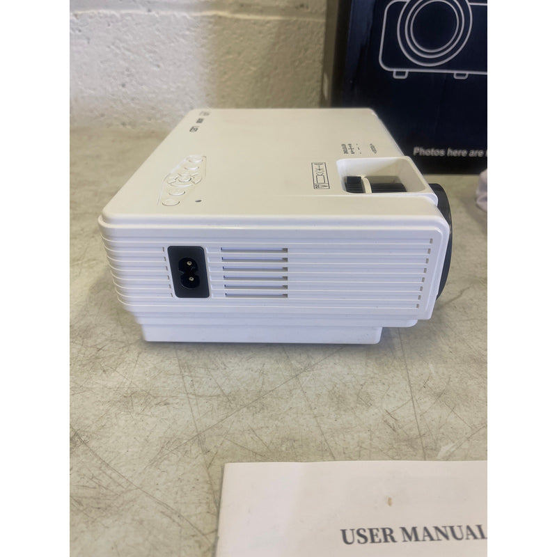 DR.J Professional Mini Projector with Screen Bluetooth 5.2 8000L HD 1080P Large