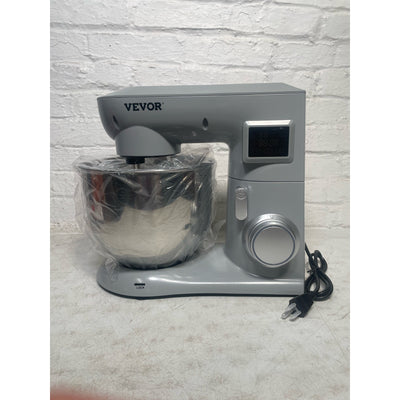 VEVOR 450W Stand Mixer 6-Speed Tilt-Head Dough Mixer 7.4 Qt Bowl 3 Attachments