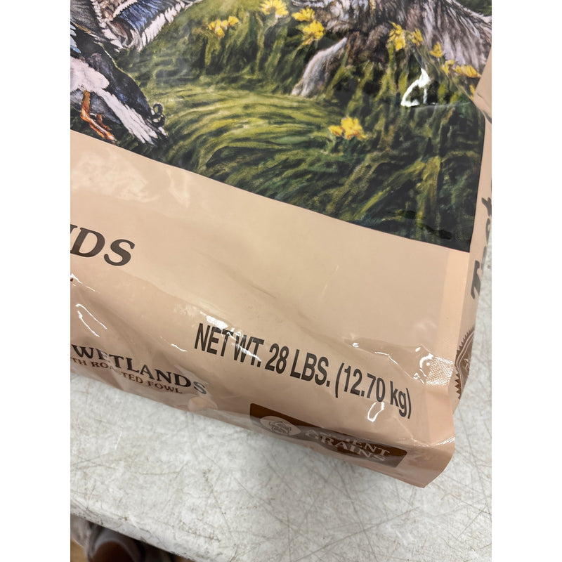 Taste of the Wild Wetlands Fowl & Ancient Grains 28lbs Dog Food BB 9/27/25