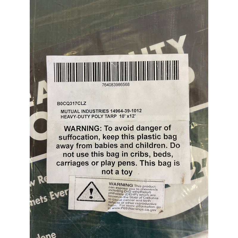 Mutual Industries Heavy Duty Tarp 10&