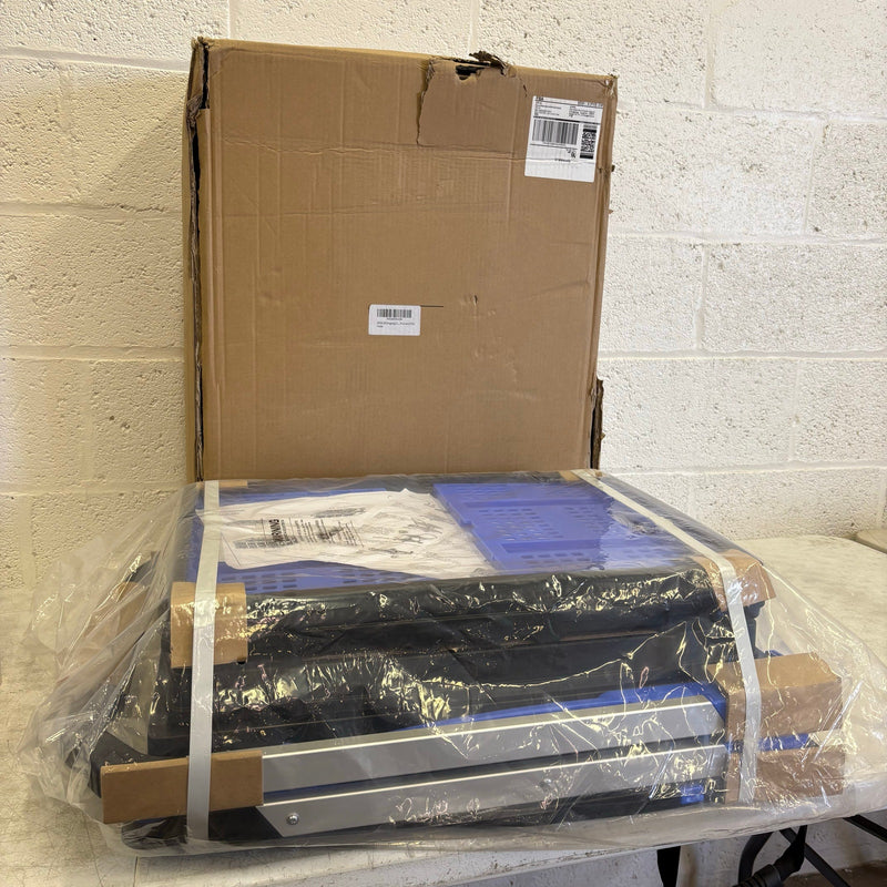 Apoxcon Shopping Cart w 2 Storage Crates, Multi Use Two Tier Collapsible 360°