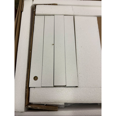 FUFU&GAGA White 8 -Drawer Standard dresser, High Gloss, w Storage Shelves