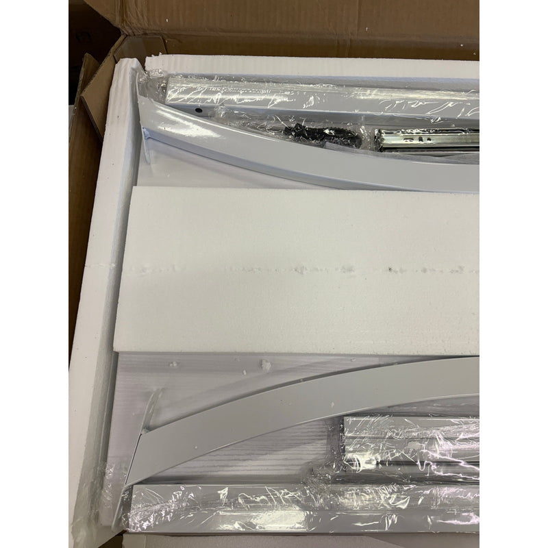 Tribesigns Industrial Computer Desk, 59" Desk with Reversible 3-Drawer Cabinet