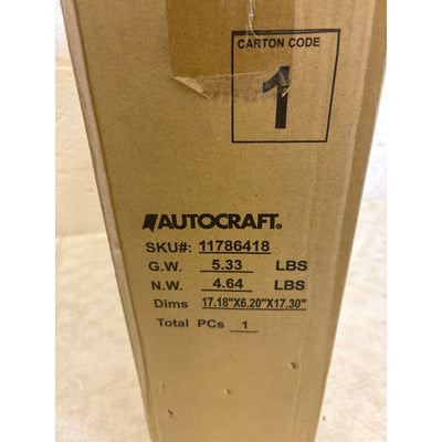 4-Pack AutoCraft 15" Wheel Cover, 7-Spoke, Silver, High Impact Plastic, AC986