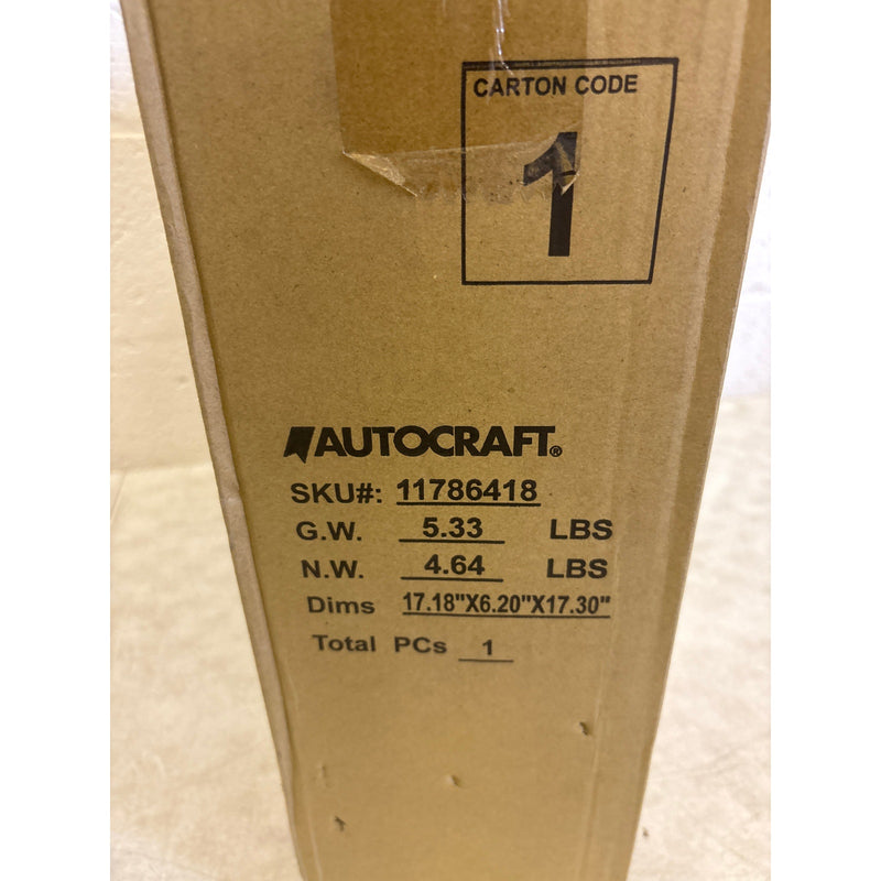 4-Pack AutoCraft 15" Wheel Cover, 7-Spoke, Silver, High Impact Plastic, AC986