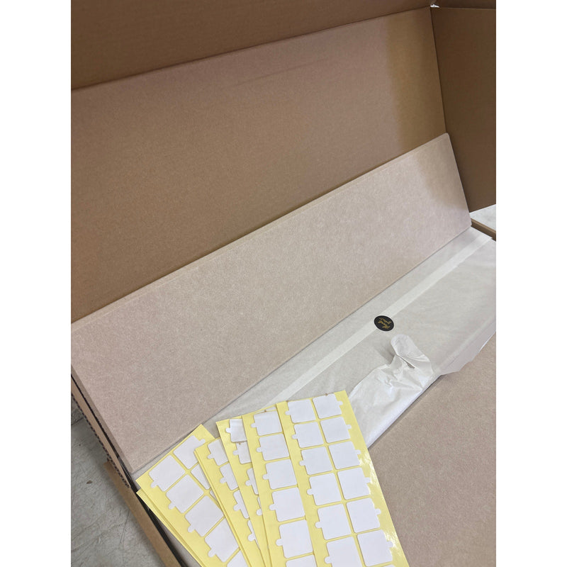 DECORITA Shiplap Felt Wall Panels 23-SqFt Interior Wall Decor, Light Camel 24pcs