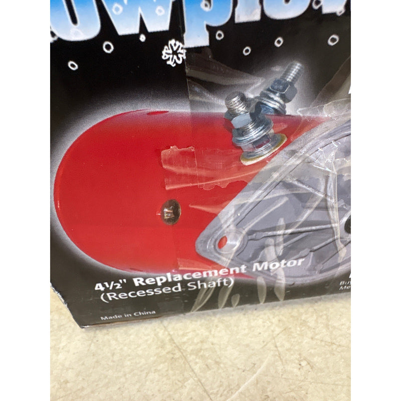Snowplow Aftermarket Mfg Poly Spinner Disk 12-3/4 Inch O.D. with 1 Inch Shaft