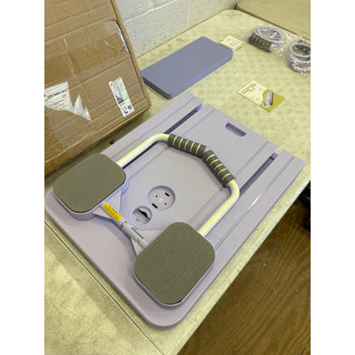 4in1 Multifunctional Abdominal Pilates Fitness Board Foldable with Timer, Purple