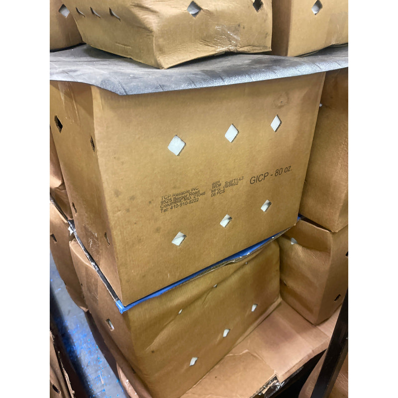 Pallet of 1000+ NEW 80oz Reuseable Gel Ice Packs for Food & Beverage Chilling