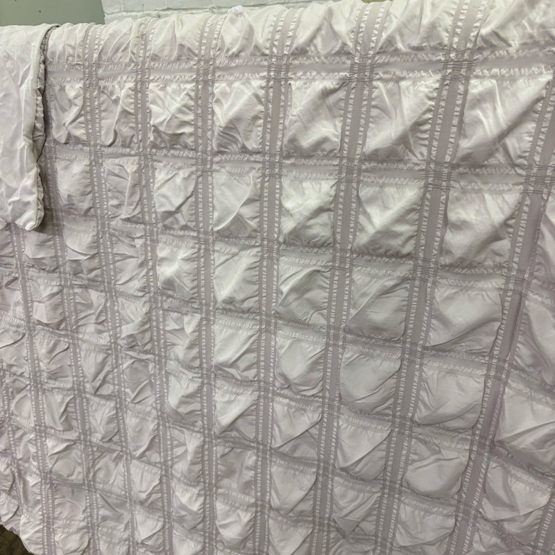 Koolaburra by UGG Full Comforter Set w 2 Pillow Shams, Square Pattern, Beige