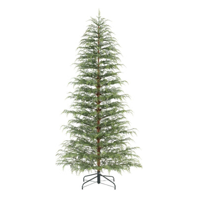 My Texas House 7.5ft Pre-Lit Cypress Artificial Christmas Tree 500 Twinkle LED Lights