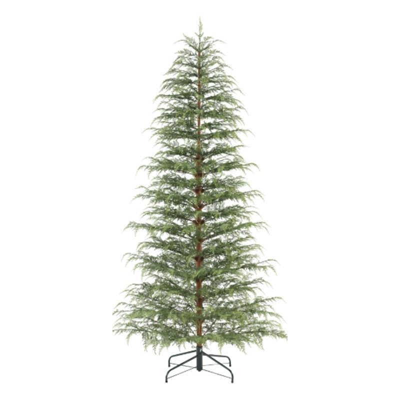 My Texas House 7.5ft Pre-Lit Cypress Artificial Christmas Tree 500 Twinkle LED Lights