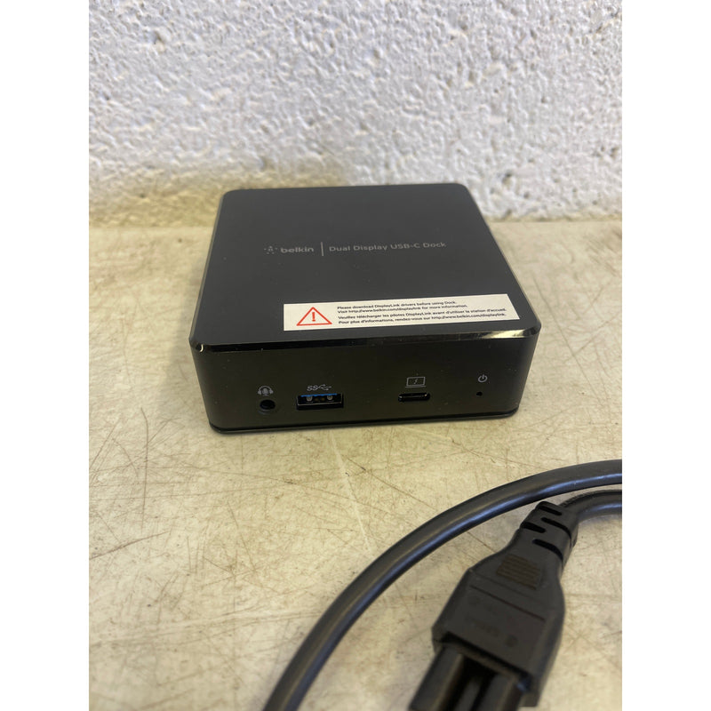 Belkin USB-C Docking Station USB Hub Dual 4k Computer Monitor Display Dual HDMI