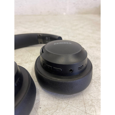 BERIBES Bluetooth Headphones Over Ear, 65H Playtime and 6 EQ Music Modes Black