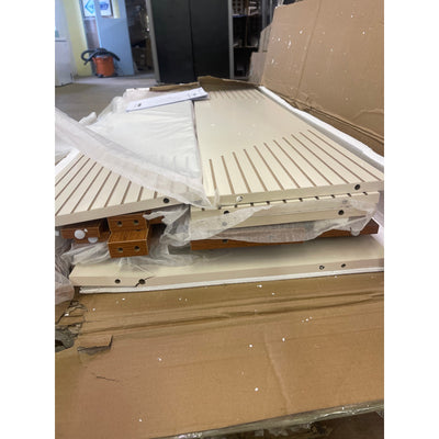 Tribesigns 47" Reception Desk, Modern Front Desk Retail Counter for Office, READ