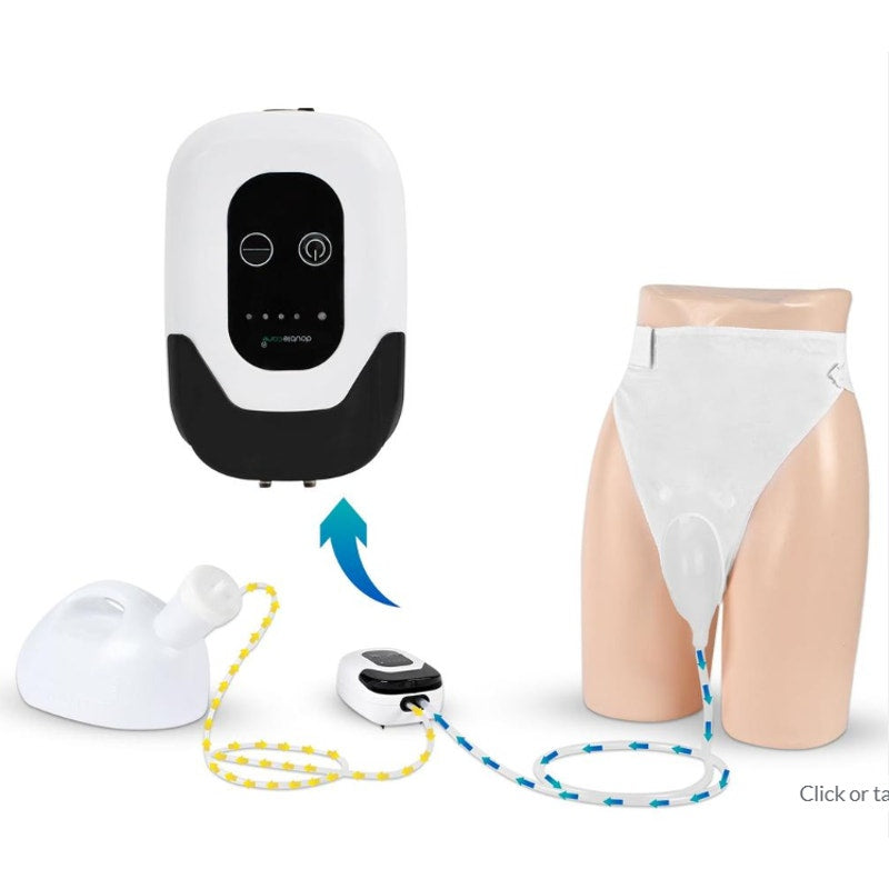 Intelligent Electric Urinal Female, 2000ML Cap w 6.5ft Catheter Automatic Sensor