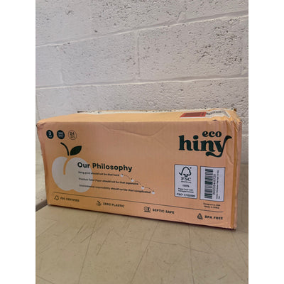(24pk) ecoHiny Premium & Soft Bamboo 3 ply Toilet Paper, PFAS Free, Non-Toxic