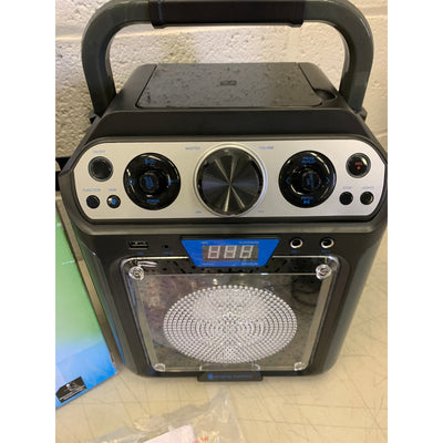 Singing Machine Groove Cube Hype Bluetooth, Stand Alone Karaoke Machine