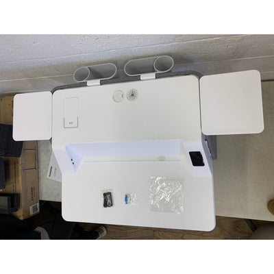 FlexiSpot Motorized Aesthetic Sit-Stand 30" Workstation with Side Storage EM6M