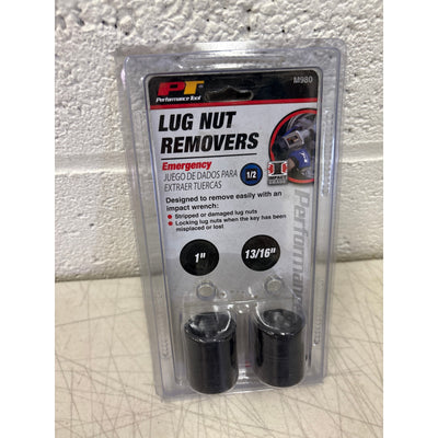 Performance Tool Emergency Lug Nut Removal Set, 2 Pcs, Drill Attachments - M980