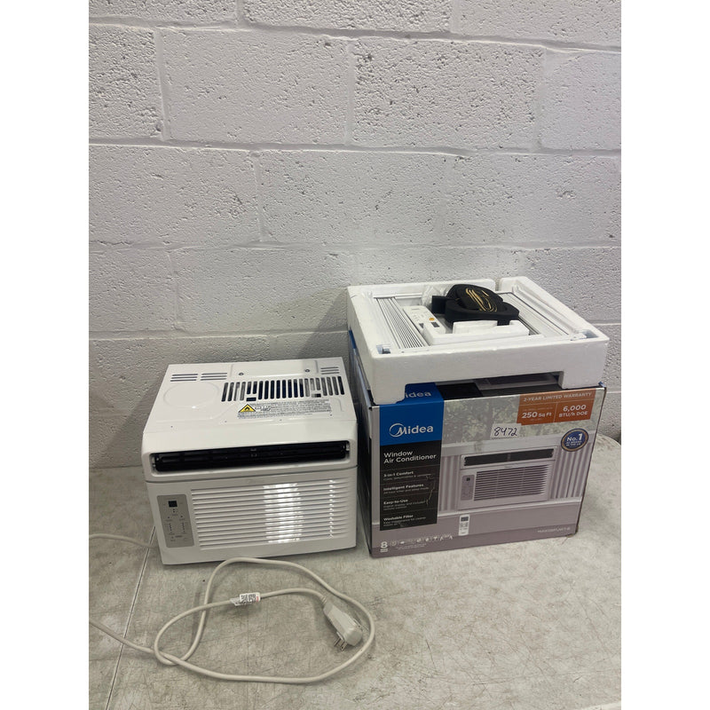 Midea 6,000 BTU Window Air Conditioner w ComfortSense Remote up to 250 sq. ft.