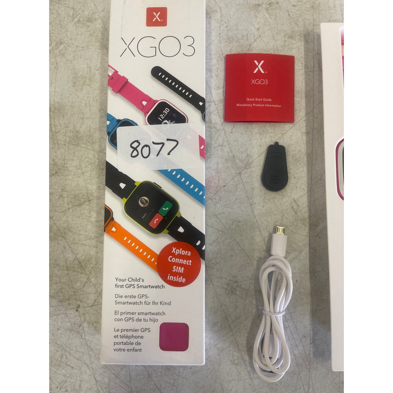 Xplora XGO3 Kids Smart Watch Cell Phone w GPS Tracker, bundle, PINK