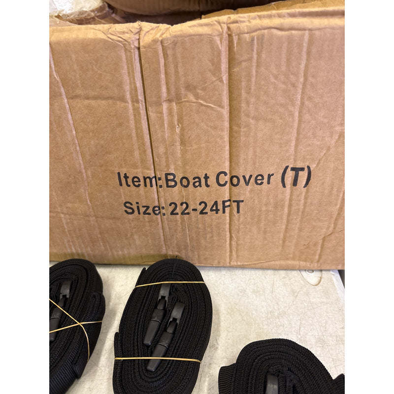 Universal Boat Cover Waterproof All Weather Protection Fits 22&