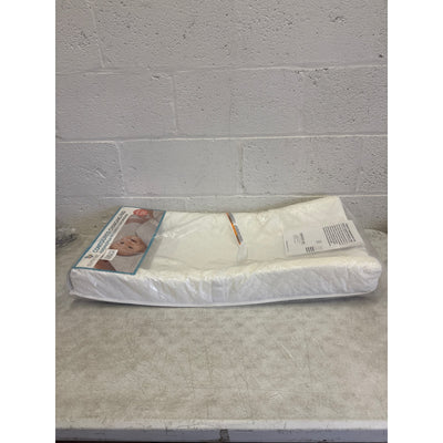 Summer Infant Contoured Changing Pad 32 x 16 inches with Safety Buckle - White