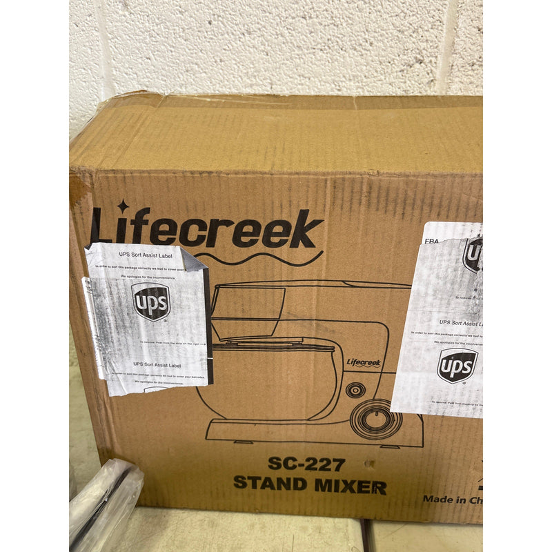 Lifecreek 3in1 Stand Mixer 5.3Qt 660W 6-Speed Tilt-head Dough Hook Whisk Beater