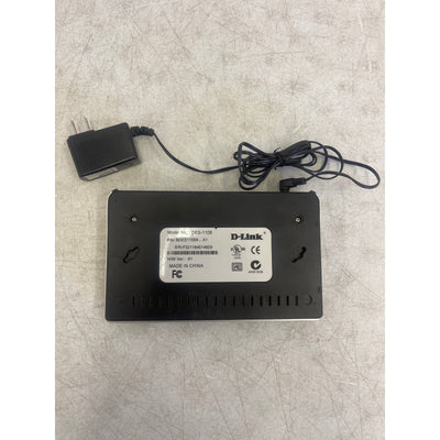 D-Link Ethernet Switch, 8 Ports, 120V, 60Hz, DES-1108