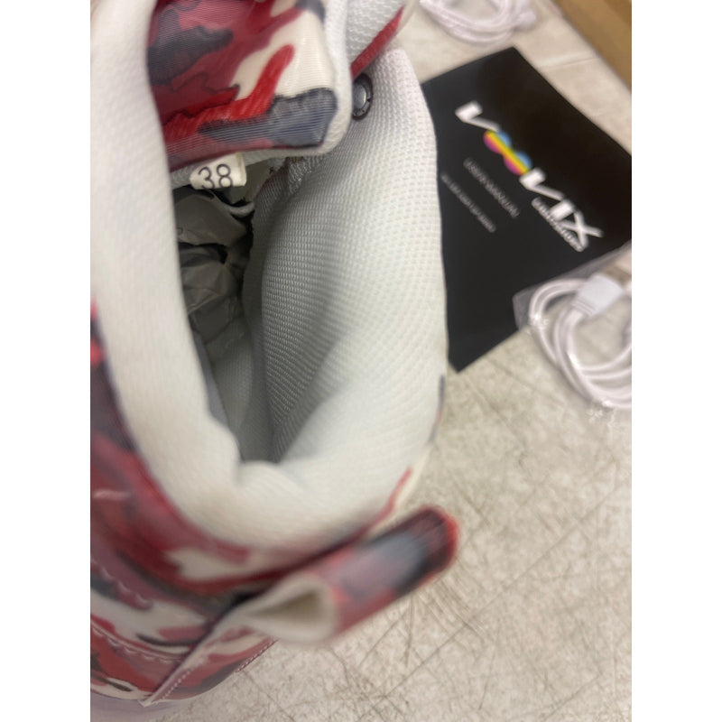 Voovix Kids LED Light up Shoes USB Charging Flashing High-top Sneakers Size 5.5