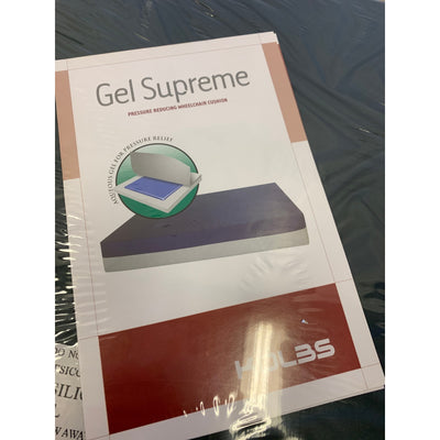 Kolbs Gel Extreme Wheelchair Seat Cushion 24"x18"x3 Back Support Pressure Relief