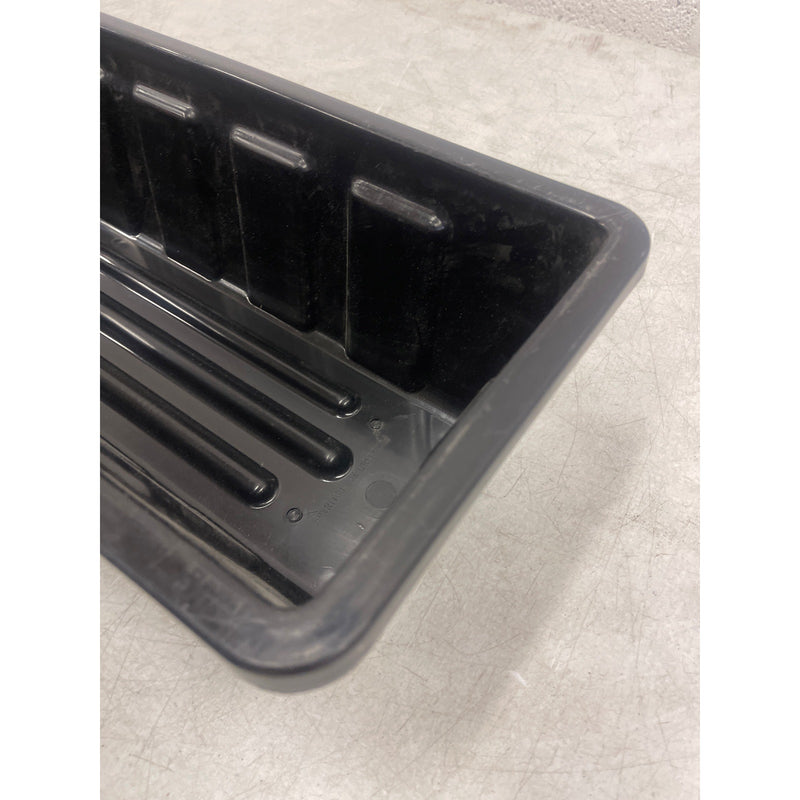 Novelty Poly-Pro Plastic Flower Box Planter, Black, 36-Inch - 11 Quarts Dry Soil