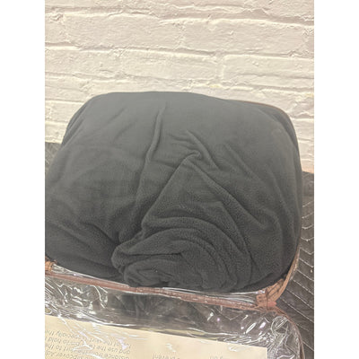 NICEEC Sofa Cover Super Soft 1-Piece Black Sofa Slipcover Protector with Skirt