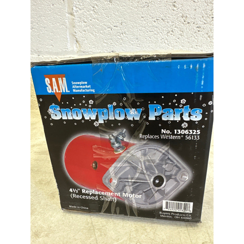 Snowplow Aftermarket Mfg Poly Spinner Disk 12-3/4 Inch O.D. with 1 Inch Shaft