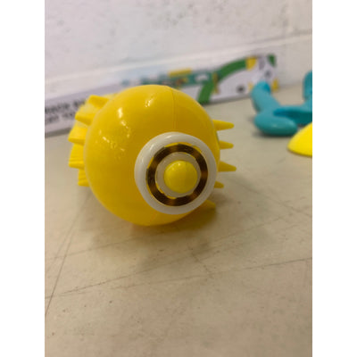 Cat Track Ball Cat Toy / Scratcher Yellow Body, Kitten Activity Game