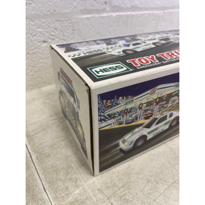 2011 HESS TOY TRUCK & RACE CAR BRAND NEW IN ORIGINAL BOX - Collectable