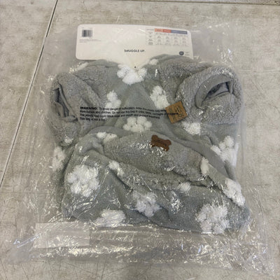 Koolaburra by UGG Pet Maggie Paw Hoodie Dog Jacket 20-21" Collar, Gray - XL