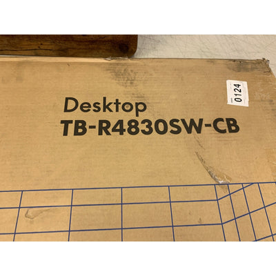 Flexispot Desk Top Only No Frame , Rustic Wood, 48" x 20" w Rounded Corners