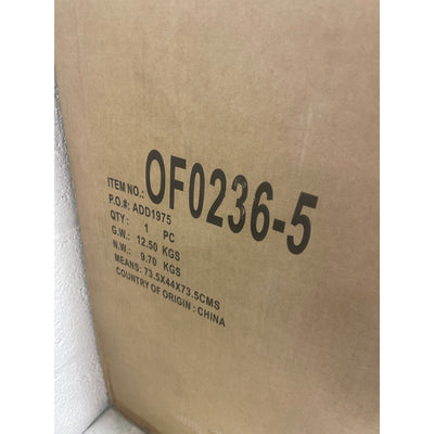 Homebeez 28" Round Storage Ottoman Button-Tufted Fabric Footrest Stool - Cream