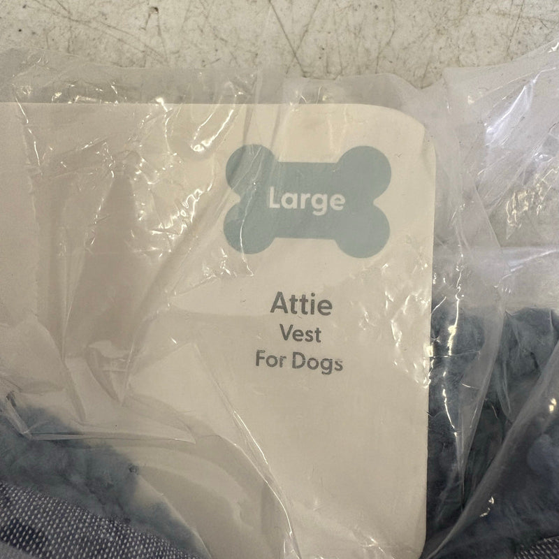 Koolaburra by UGG Pet Attie Dog Vest / Jacket - 17-18" Collar, Blue - Large