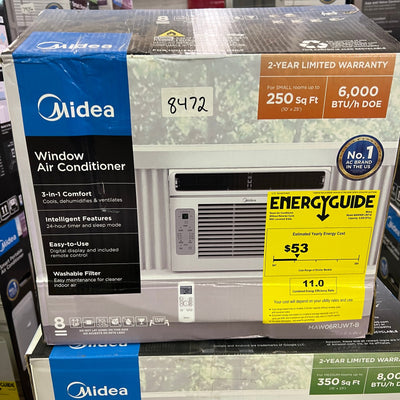 Bulk AC Discount 149 Units, Midea Air Conditioners Window & Portable, Tested & Working, 25% Retail