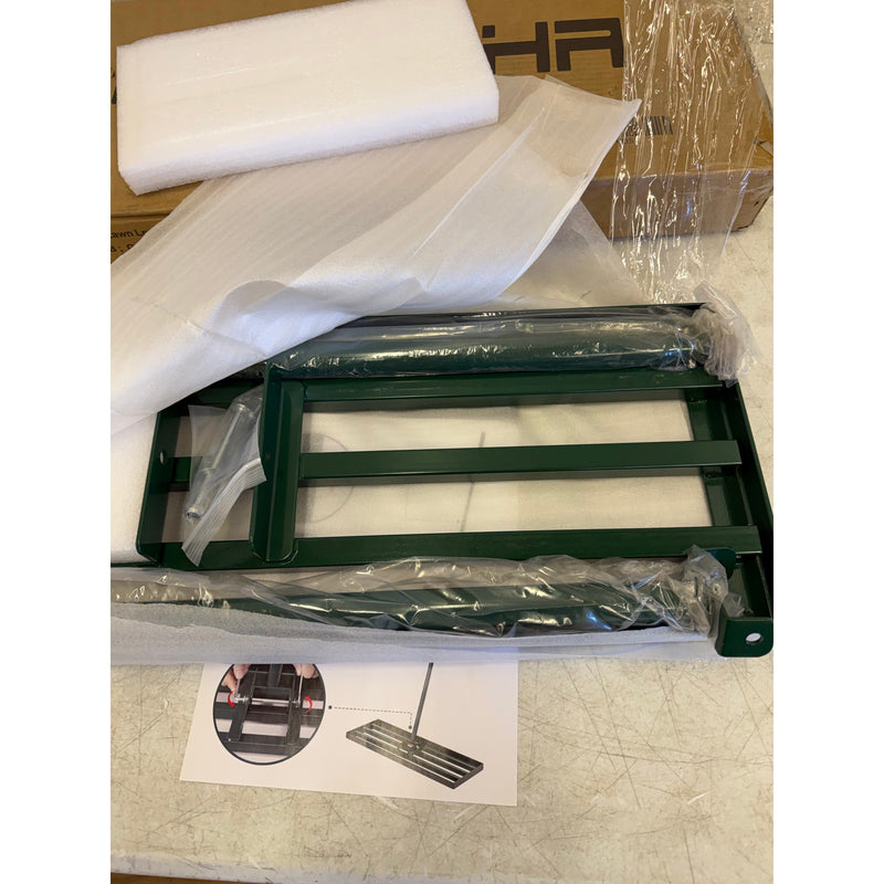 UUMENHA Heavy Duty Lawn Leveling Rake, 30"x 10", 6.5FT Steel Handle