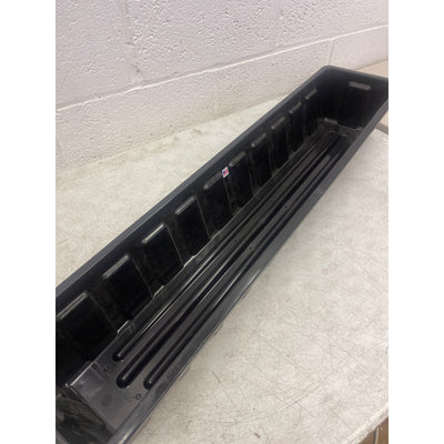 Novelty Poly-Pro Plastic Flower Box Planter, Black, 36-Inch - 11 Quarts Dry Soil