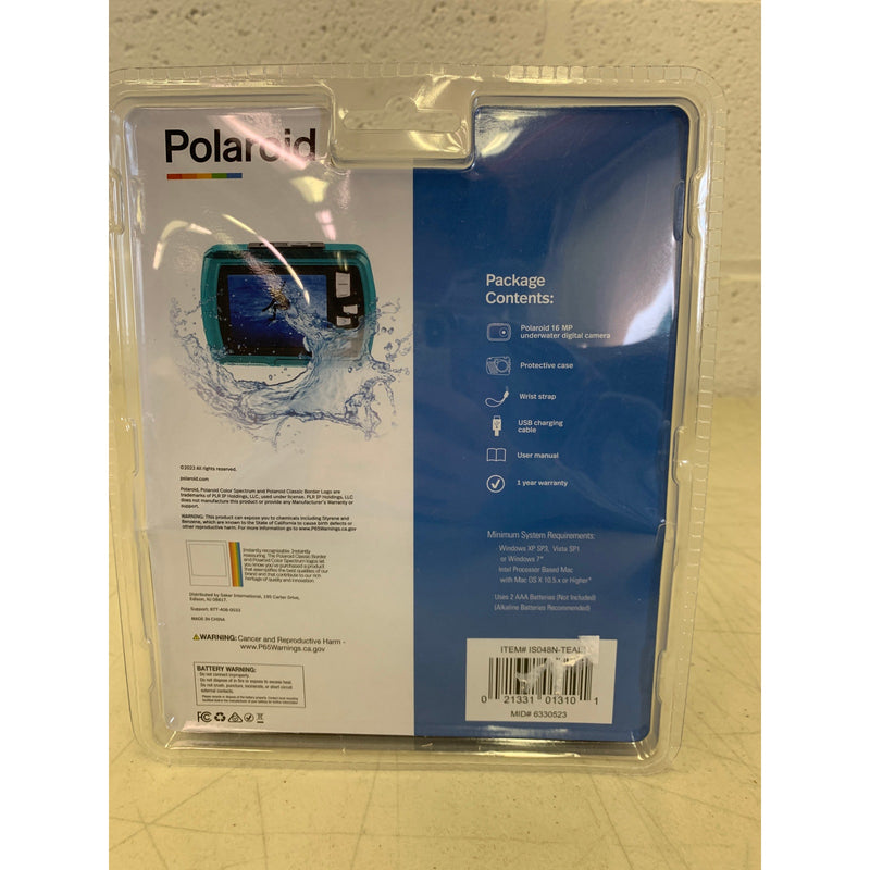BRAND NEW Polaroid 16MP Waterproof Camera Freeze, Dust, and Shock Proof