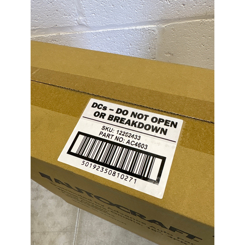 4-Pack AutoCraft 16" Wheel Cover, 8-Spoke, Silver, High Impact Plastic - AC4603