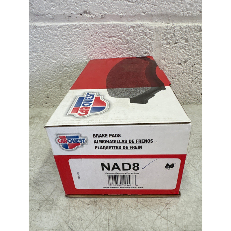Carquest Standard Brake Pads, Ceramic, Reliable and Dependable Stopping - NAD8
